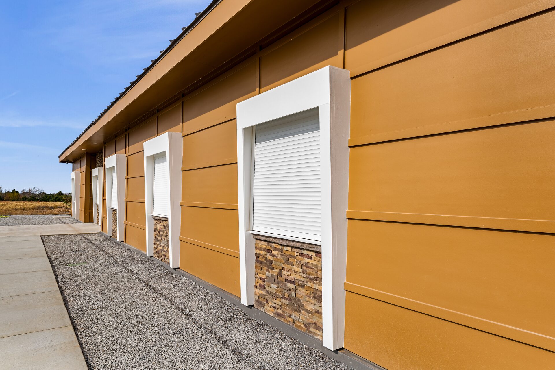 Zephyr PHIUS passive-certified custom build with metal panel siding and stone accents by RBCS Inc in North Texas